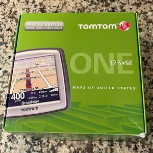 TomTom ONE 125 SE 3.5-Inch Portable GPS Navigator